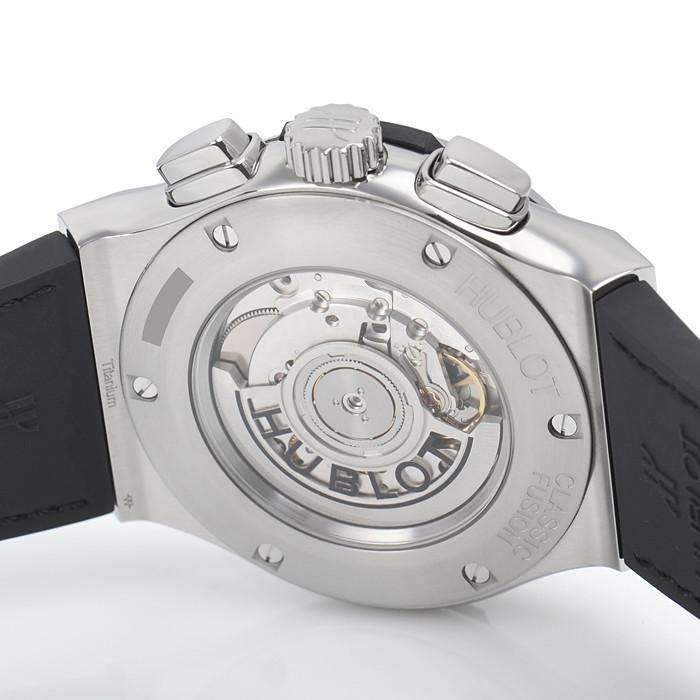 ROOK JAPAN:HUBLOT ClASSIC FUSION CHRONOGRAPH TITANIUM OPALIN 45 MM MEN WATCH 521.NX.2611.LR,Luxury Watch,Hublot