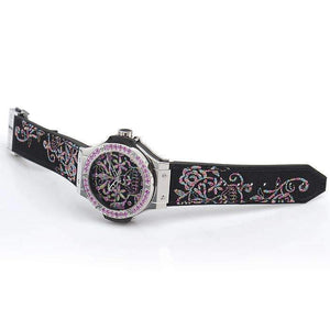 ROOK JAPAN:HUBLOT BIG BANG BRODERIE SUGAR SKULL STEEL 41 MM WOMEN WATCH 343.SS.6599.NR.1233,Luxury Watch,Hublot