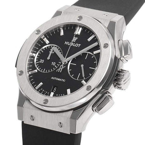 ROOK JAPAN:HUBLOT ClASSIC FUSION BLACK TITANIUM 45 MM MEN WATCH 521.NX.1171.RX,Luxury Watch,Hublot