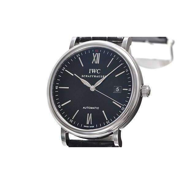 ROOK JAPAN:IWC PORTOFINO AUTOMATIC BLACK MEN WATCH  IW356502,Luxury Watch,IWC Portofino