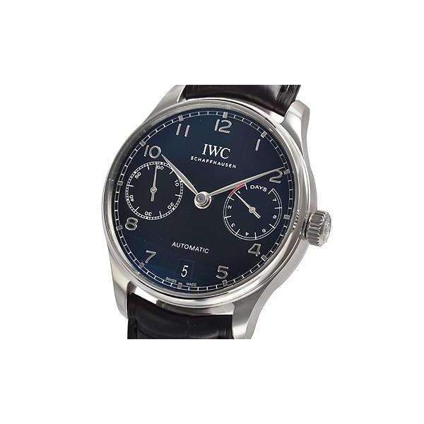 ROOK JAPAN:IWC PORTUGIESER BLACK AUTOMATIC MEN WATCH  IW500703,Luxury Watch,IWC Portuguese