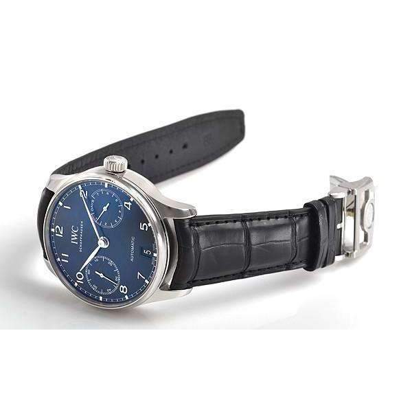 ROOK JAPAN:IWC PORTUGIESER BLACK AUTOMATIC MEN WATCH  IW500703,Luxury Watch,IWC Portuguese