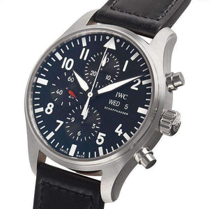 ROOK JAPAN:IWC PILOT'S CHRONOGRAPH BLACK MEN WATCH IW377709,Luxury Watch,IWC Pilot's