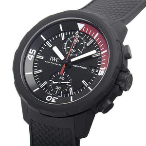 ROOK JAPAN:IWC AQUATIMER CHRONOGRAPH BLACK EDITION MEN WATCH IW379505,Luxury Watch,IWC Aquatimer