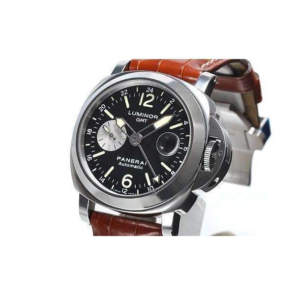 ROOK JAPAN:PANERAI LUMINOR GMT AUTOMATIC ACCIAIO - 44MM MEN WATCH PAM00088,Luxury Watch,Panerai Luminor