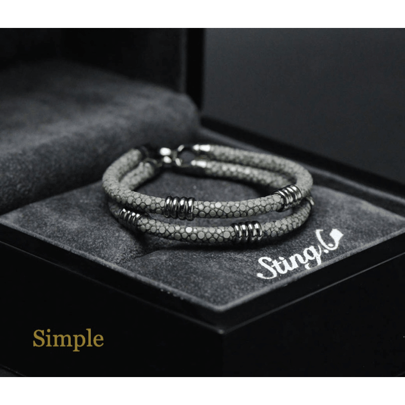 ROOK JAPAN:CHATTIRAK |  LUXURY UNISEX STINGRAY BRACELETS STING.C,Luxury Bracelet,Chattirak