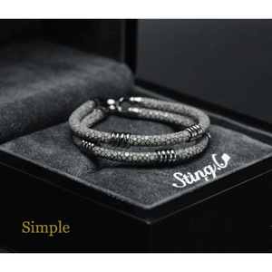 ROOK JAPAN:CHATTIRAK |  LUXURY UNISEX STINGRAY BRACELETS STING.C,Luxury Bracelet,Chattirak