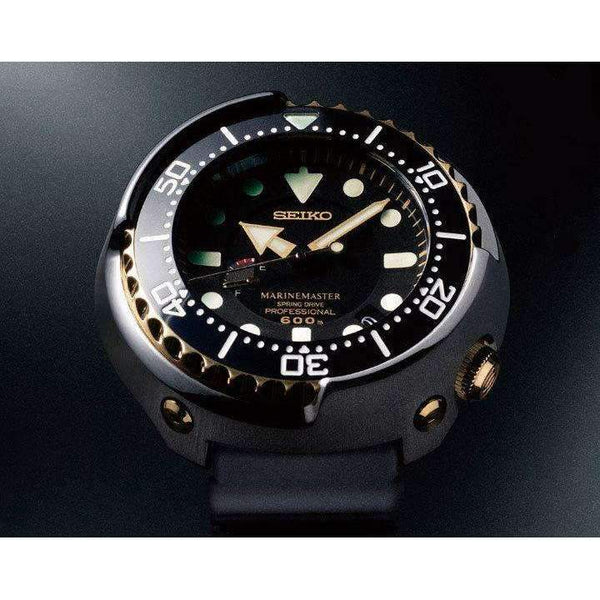SEIKO Prospex 限定版 ダイバーズウォッチ　SBDB008 SEIKO PROSPEX MARINEMASTER PROFESSIONAL SPRING DRIVE GOLDEN TUNA