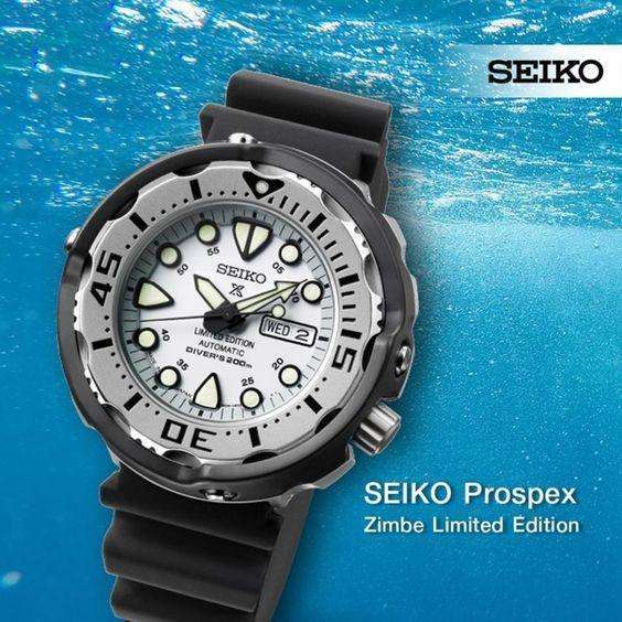 SEIKO PROSPEX ZIMBE TUNA MEN WATCH (1286 Limited) SRPA47J1