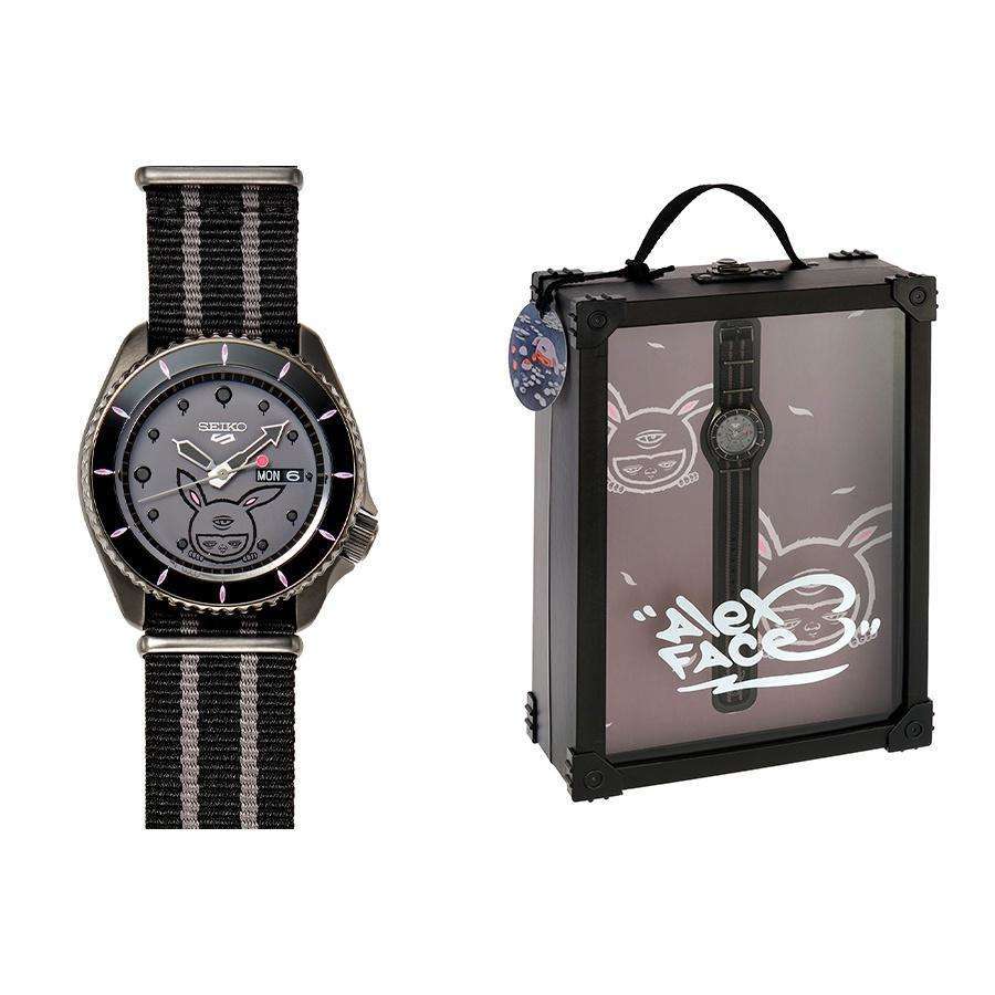 ROOK JAPAN:SEIKO 5 LIMITED MODEL ALEX FACE MEN WATCH (500 Limited) SRPG89K-SRPG95K-RPG93K-SRPG91K-SRPG97K,JDM Watch,Seiko 5