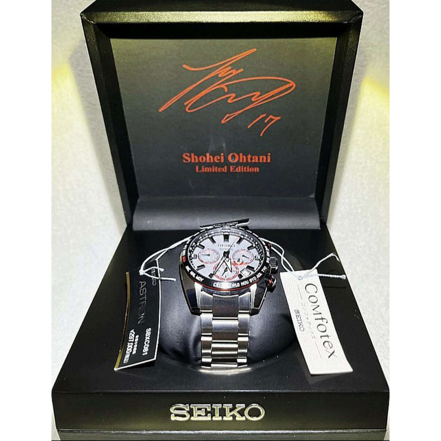 ROOK JAPAN:SEIKO ASTRON GPS SOLAR SHOHEI OHTANI MODEL MEN WATCH (2020 LIMITED, EXTREMELY RARE) SBXC081,JDM Watch,Seiko Astron