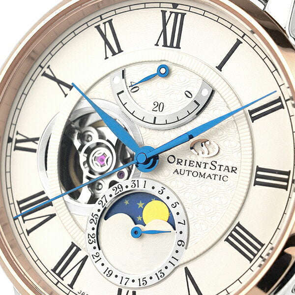 ROOK JAPAN:ORIENT STAR CLASSIC COLLECTION PRESTIGE SHOP MECHANICAL MOON PHASE MEN WATCH RK-AM0003S,JDM Watch,Orient Star Mechanical Moon Phase