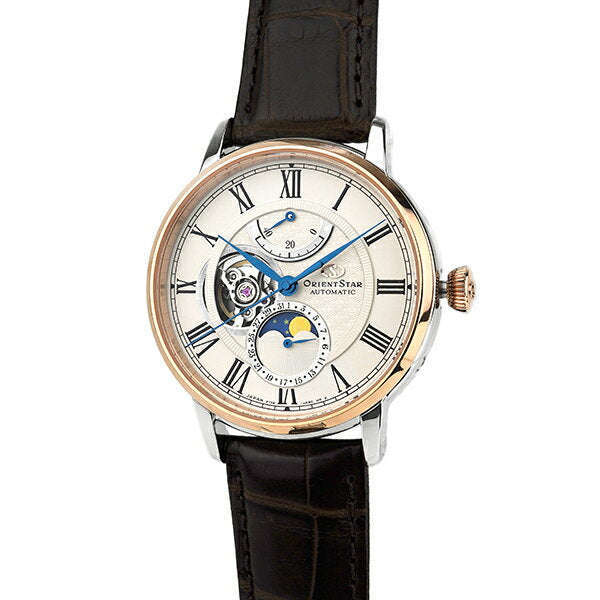 ROOK JAPAN:ORIENT STAR CLASSIC COLLECTION PRESTIGE SHOP MECHANICAL MOON PHASE MEN WATCH RK-AM0003S,JDM Watch,Orient Star Mechanical Moon Phase