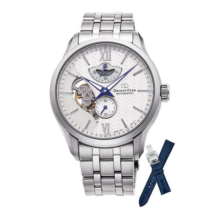 ROOK JAPAN:ORIENT STAR CONTEMPORARY COLLECTION PRESTIGE SHOP LAYERED SKELETON MEN WATCH RK-AV0B04S,JDM Watch,Orient Star Layered Skeleton