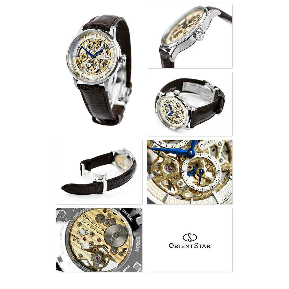 ROOK JAPAN:ORIENT STAR CLASSIC COLLECTION SKELETON MEN WATCH RK-AZ0001S,JDM Watch,Orient Star Skeleton