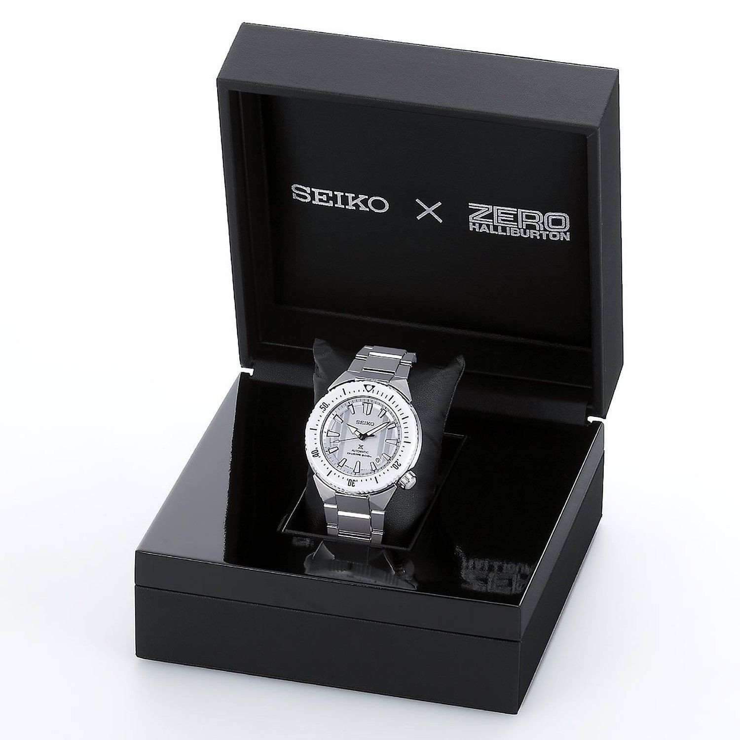 ROOK JAPAN:SEIKO PROSPEX TRANSOCEAN x ZERO HALLIBURTON MEN WATCH (500 Limited) SBDC043,JDM Watch,Seiko Prospex