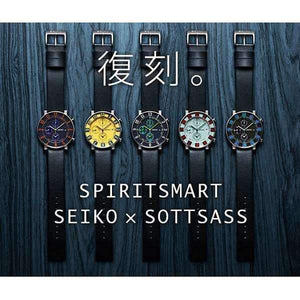 ROOK JAPAN:SEIKO SPIRIT SMART × SOTTSASS Collaboration Model Watch (Limited Edition) SCEB017-SCEB019-SCEB021-SCEB023-SCEB025,JDM Watch,Seiko Spirit