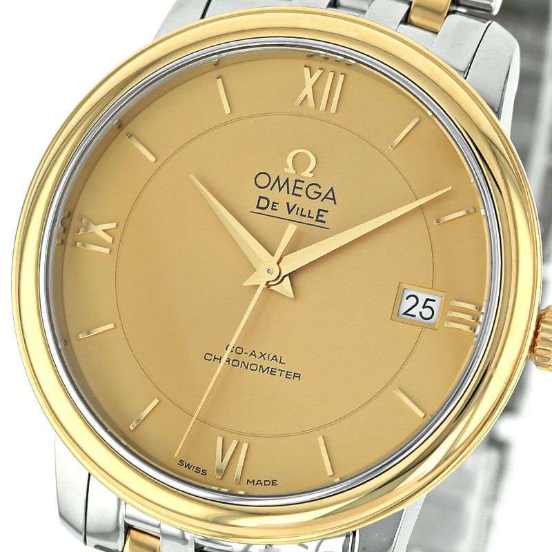 ROOK JAPAN:OMEGA DE VILLE CO-AXIAL CHRONOMETER 36.8 MM MEN WATCH 424.20.37.20.08.001,Luxury Watch,Omega